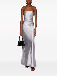 Christopher Esber Strapless jurk - Zilver