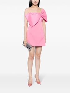 Rachel Gilbert Kace bow-detail minidress - Roze