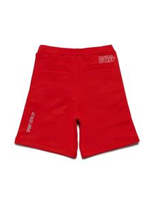 Dsquared2 Kids Shorts met logoband - Rood