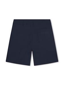 Kenzo Kids Katoenen bermuda shorts met geborduurd logo - Blauw