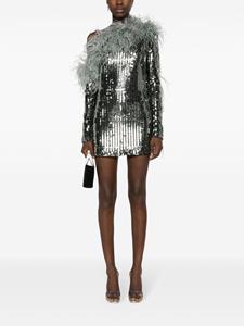 Taller Marmo Garbo Disco mini-jurk - Metallic