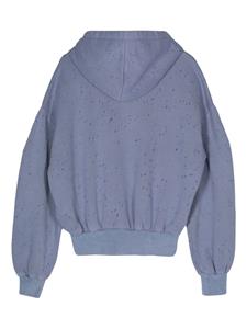 Halfboy logo-print hoodie - Blauw
