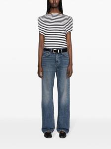 Nili Lotan High waist straight jeans - Blauw