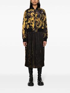 Versace Jeans Couture Midi-rok met print - Zwart
