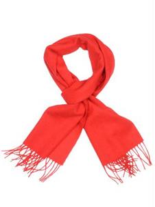 Michaelis Shawl scarf red solid pm1s30001d/u