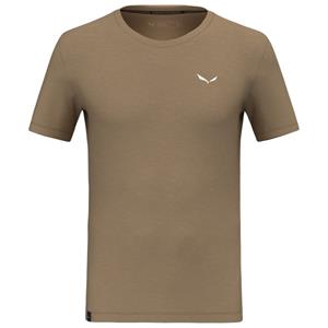 Salewa  Eagle Minilogo Alpine Merino T-Shirt - Merinoshirt, quicksand