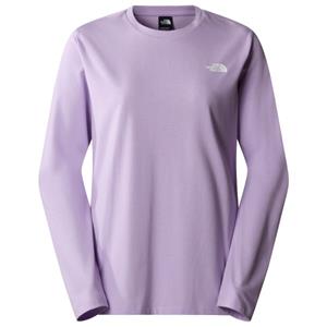 The North Face  Women's L/S Simple Dome Tee - Longsleeve, wit
