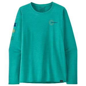 Patagonia  Women's L/S Cap Cool Daily Graphic Shirt Waters - Longsleeve, turkoois