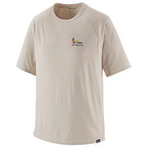 Patagonia  Cap Cool Trail Graphic Shirt - Sportshirt, grijs