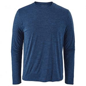 Patagonia  L/S Cap Cool Daily Shirt - Sportshirt, blauw