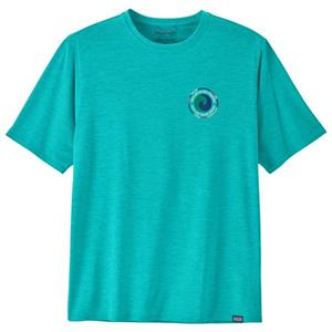 Patagonia  Cap Cool Daily Graphic Shirt - Sportshirt, turkoois