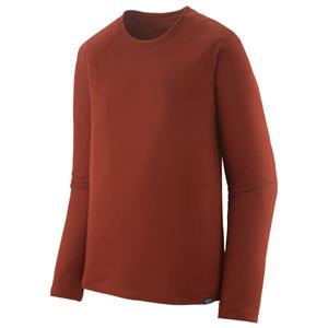 Patagonia  L/S Cap Cool Trail Graphic Shirt - Sportshirt, rood