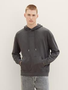 TOM TAILOR Denim Sweatshirt relaxed overdyed hoodie
