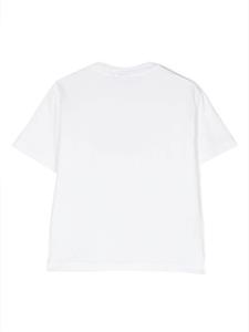 Aspesi Kids logo-print cotton T-shirt - Wit