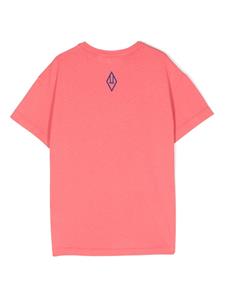 The Animals Observatory T-shirt met logoprint - Roze