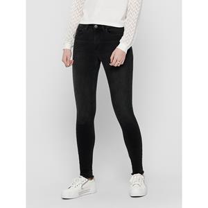 ONLY Skinny-fit-Jeans ONLBLUSH LIFE MID ANK RAW REA1099 N