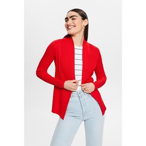 Esprit Strickjacke Rippstrick-Cardigan (1-tlg)