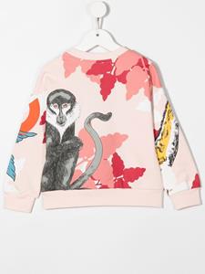 Kenzo Kids Katoenen sweater - Roze