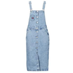 Tommy Jeans Korte Jurk  DUNGAREE BF MIDI DRESS CG4114