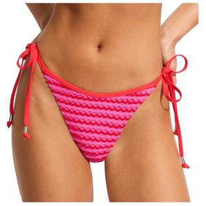Seafolly  Women's Mesh Effect Tie Side Rio Pant - Bikinibroekje, oranje