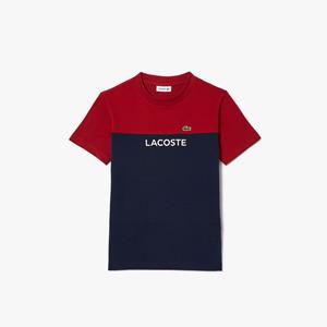Lacoste T-shirt colorblock met korte mouwen