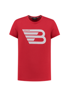 Ballin T-shirt met logo - Rood