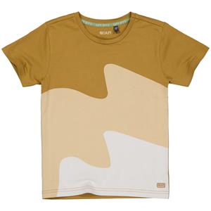 Quapi Jongens t-shirt - Barry - Bruin