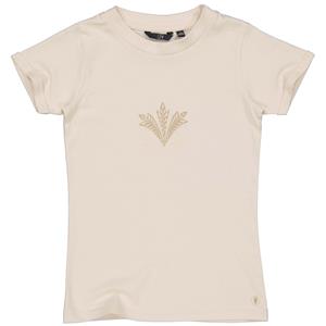 LEVV Meisjes t-shirt - Karmi - Ivoor wit