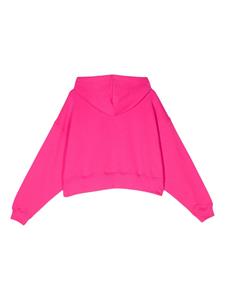 MSGM Katoenen hoodie met logoprint - Roze