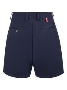 Bally Geplooide katoenen bermuda shorts - Blauw