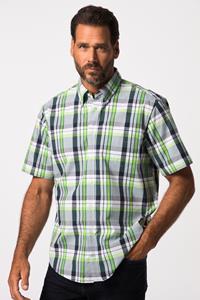 JP1880 Kurzarmhemd Karohemd Halbarm Buttondown-Kragen Modern Fit