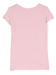 Monnalisa graphic-print T-shirt - Roze