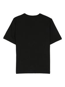 Stella McCartney Kids T-shirt met logoprint - Zwart