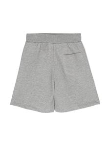 Versace Kids Greca-print cotton shorts - Grijs