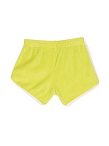 Bobo Choses logo-embroidered terry shorts - Groen