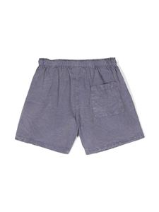 Bobo Choses logo-print cotton shorts - Blauw