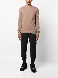 Calvin Klein Jeans Sweater met logopatch - Bruin