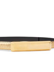 TOM FORD metallic leather belt - Goud