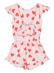 WAUW CAPOW by BANGBANG Jersey playsuit - Roze