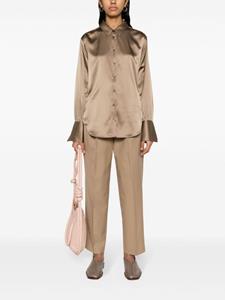 TOTEME high-waist tailored trousers - Beige