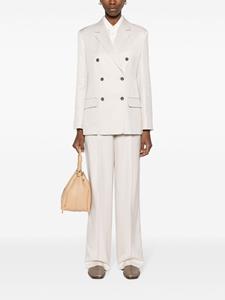 Theory pleated tailored trousers - Beige