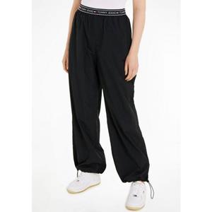 Tommy Jeans Curve Geweven broek TJW BAGGY TAPING TRACKPANT EXT