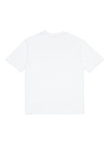 Diesel Kids logo-print cotton T-shirt - Wit