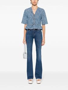 LIU JO mid-rise flared jeans - Blauw