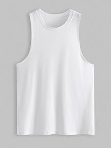 Zaful Solid Color Basic Tank Top