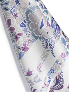 Longchamp Vierkante zijden sjaal - Blauw
