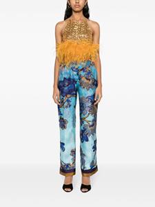 F.R.S For Restless Sleepers Atti floral-print trousers - Blauw