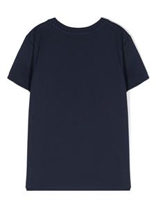 Moschino Kids Teddy Bear cotton T-shirt - Blauw