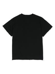 Nununu Katoenen T-shirt met print - Zwart
