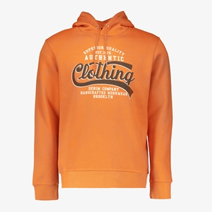 Produkt heren hoodie oranje